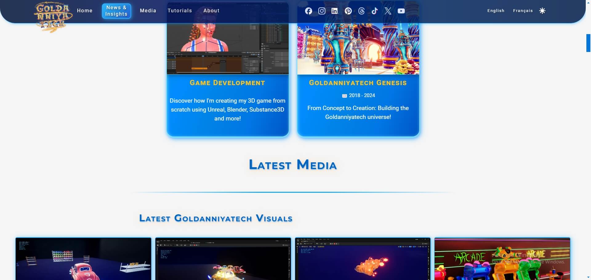GWeb animation