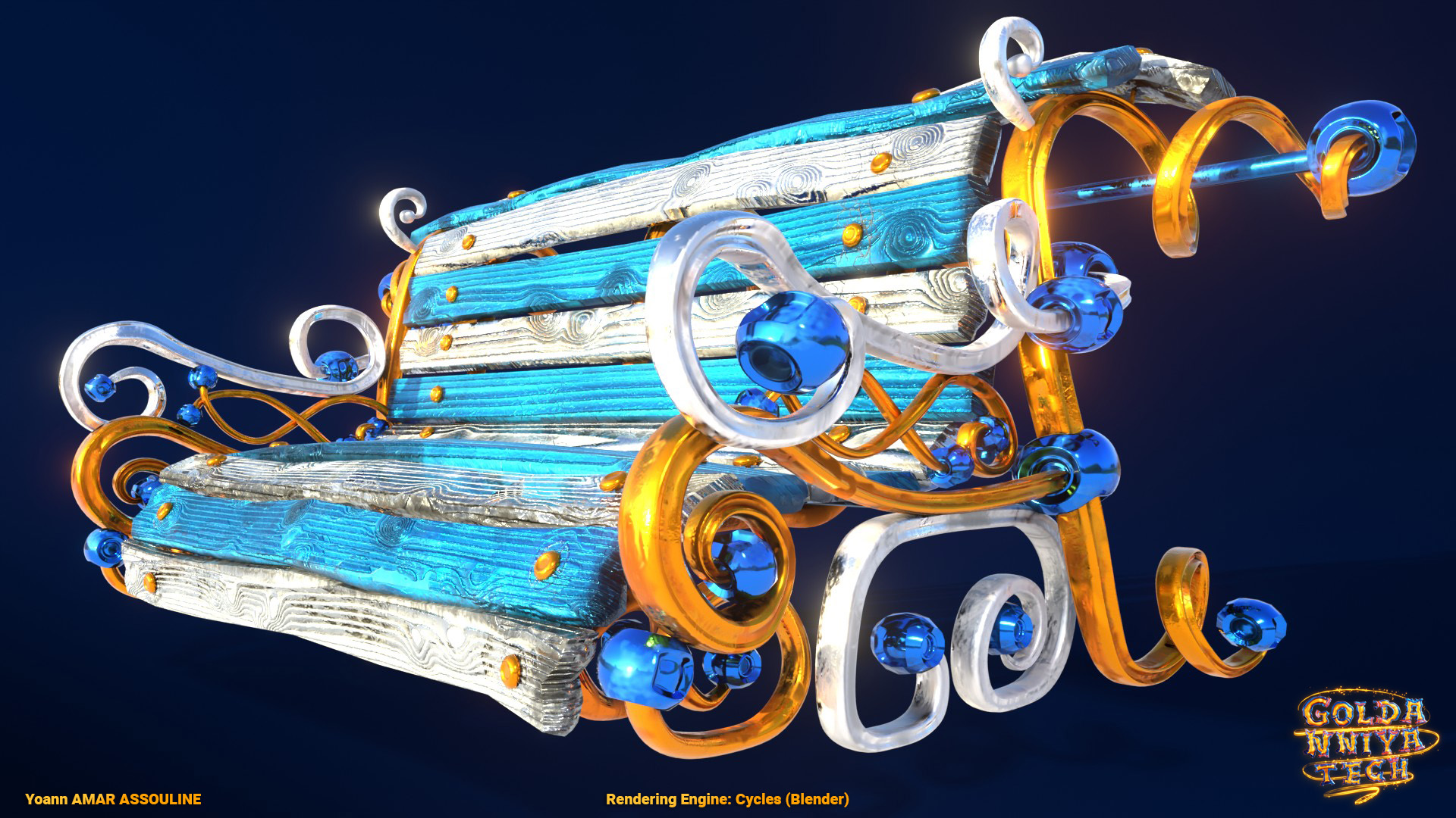 Jaded Bench Render