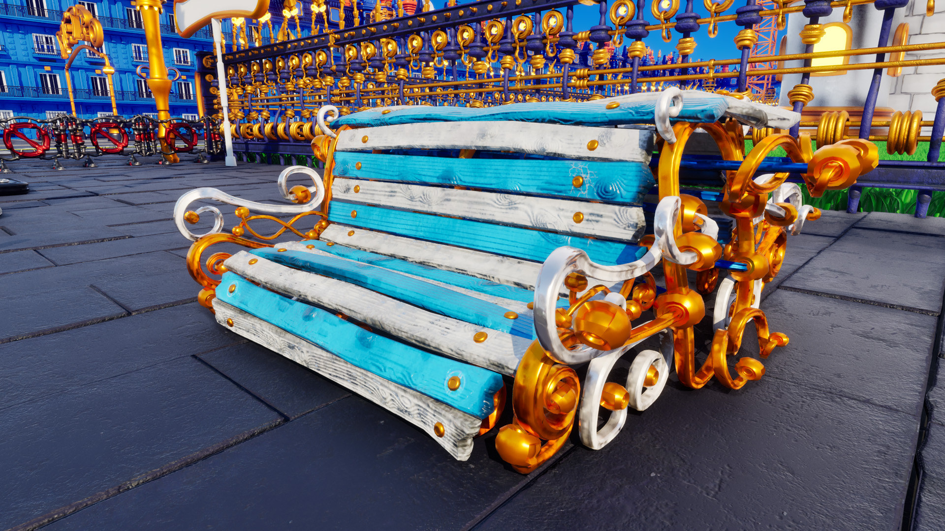 Jaded Bench Render