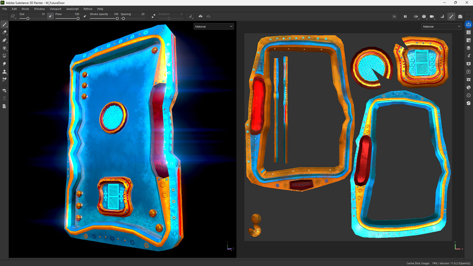 Futura Door Render