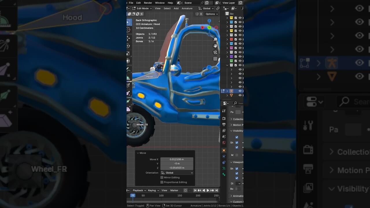 Car Rigging (Blender)