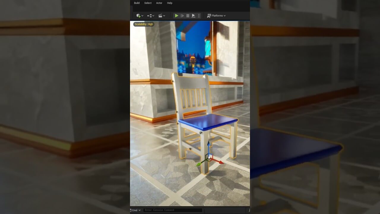 Chair Modeling (Blender)