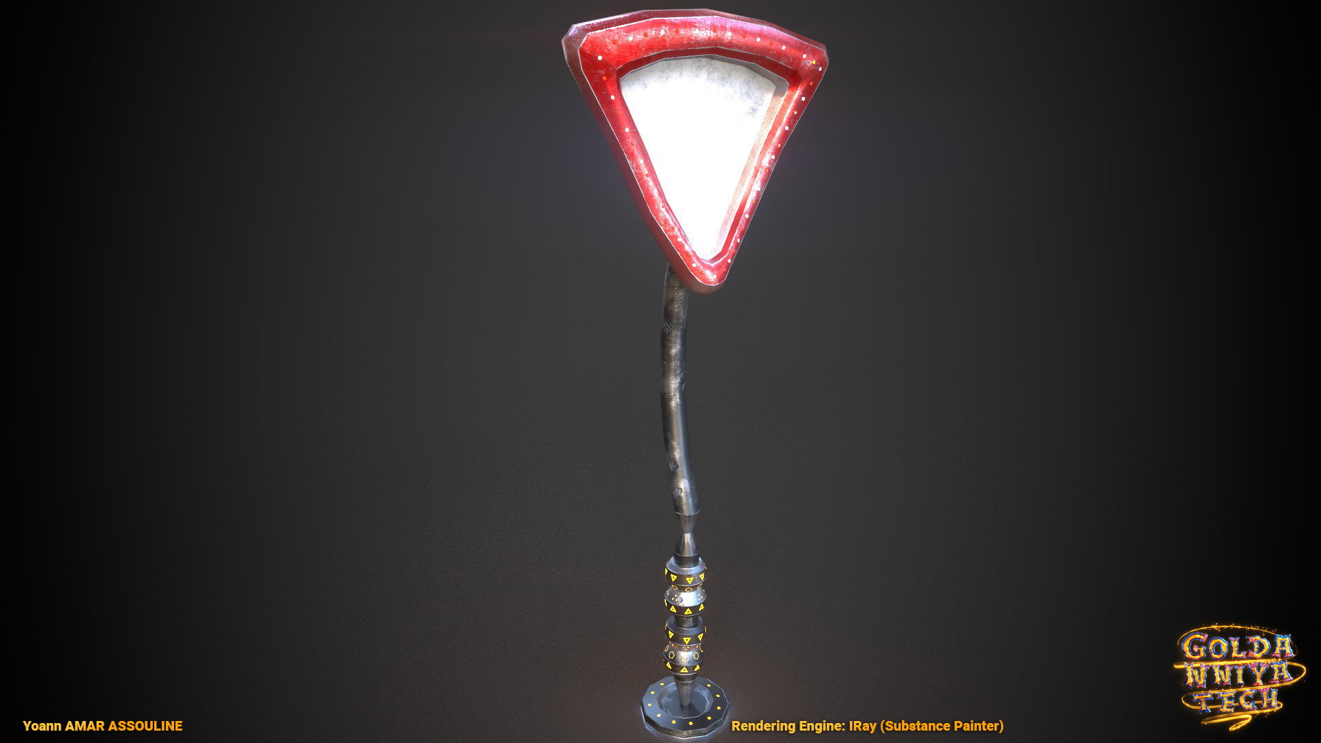 Yield Sign Render