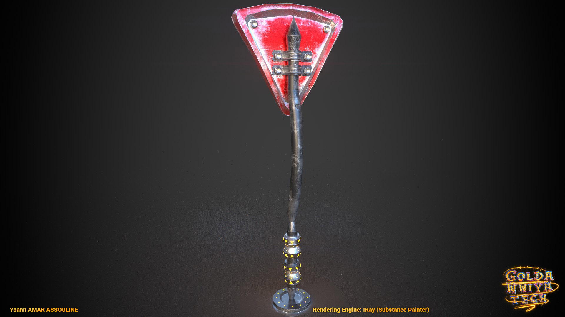 Yield Sign Render