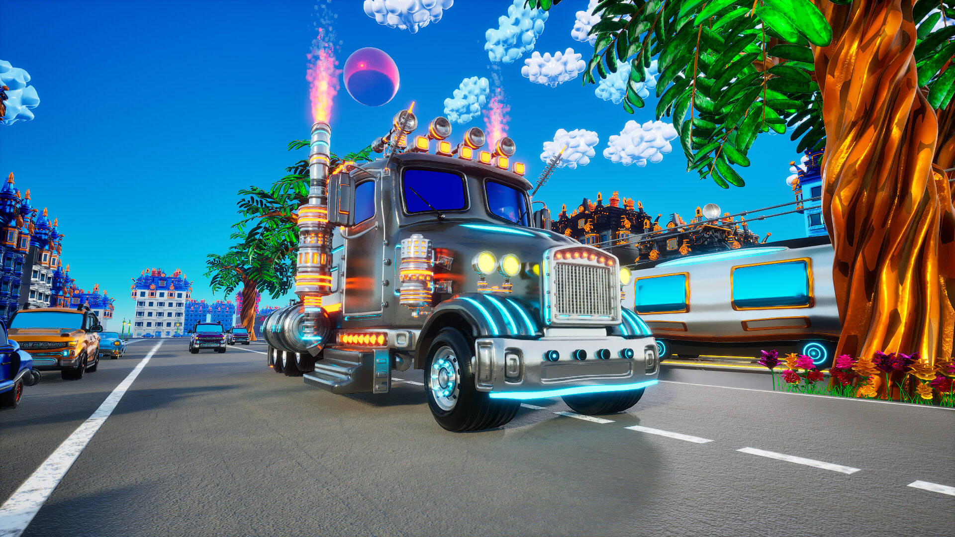 Raptor Truck from the Goldanniyatech open-world game