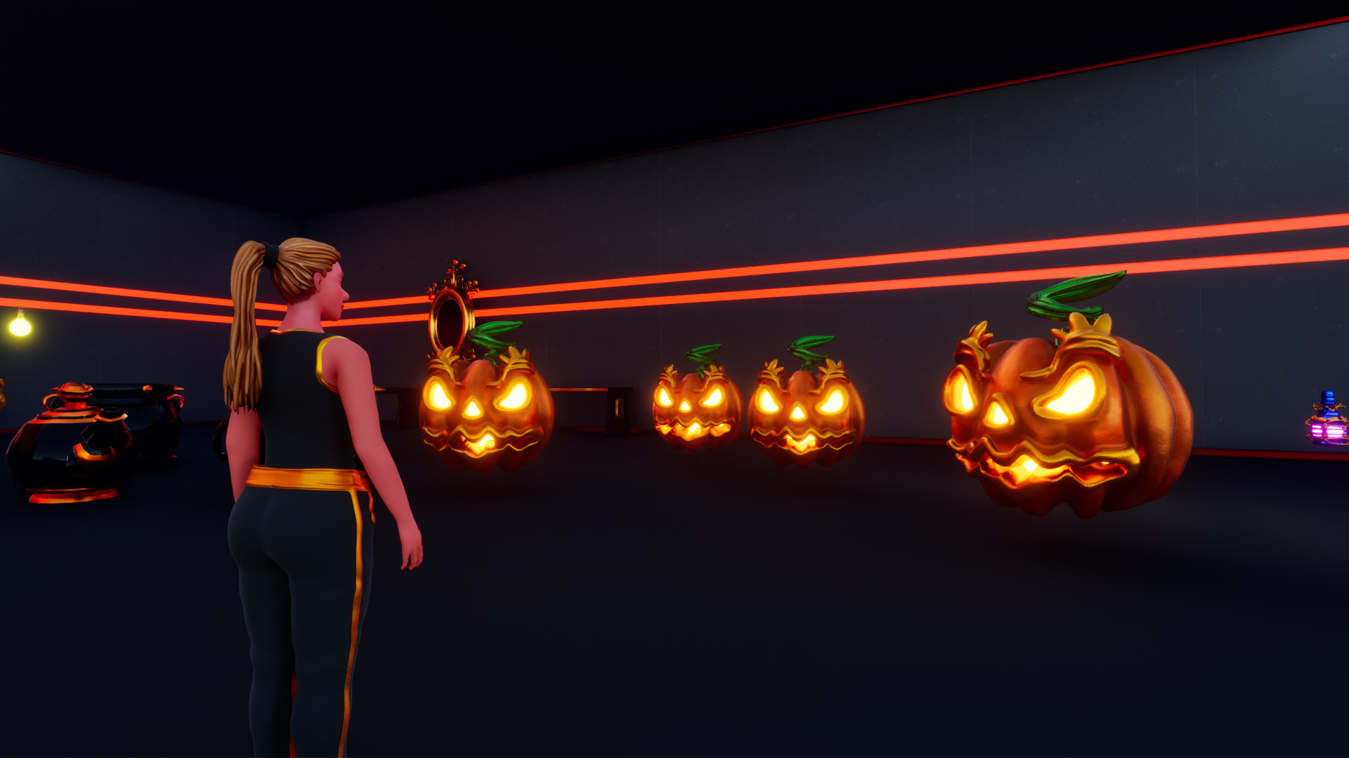 Golden Avenue from the open-world game Goldanniyatech